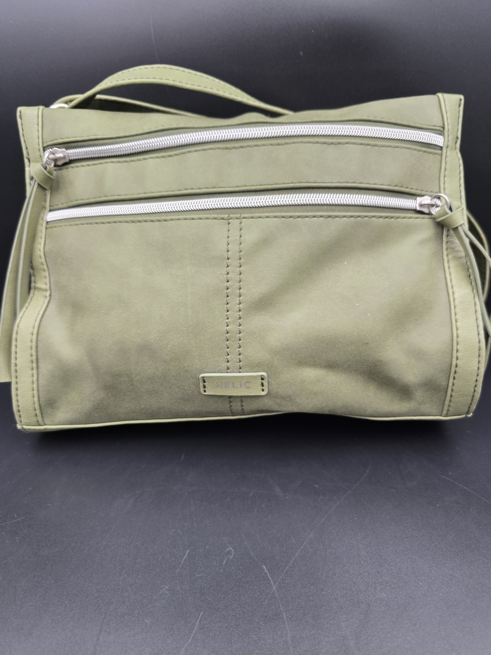 Relic Olive Green Crossbody Bag